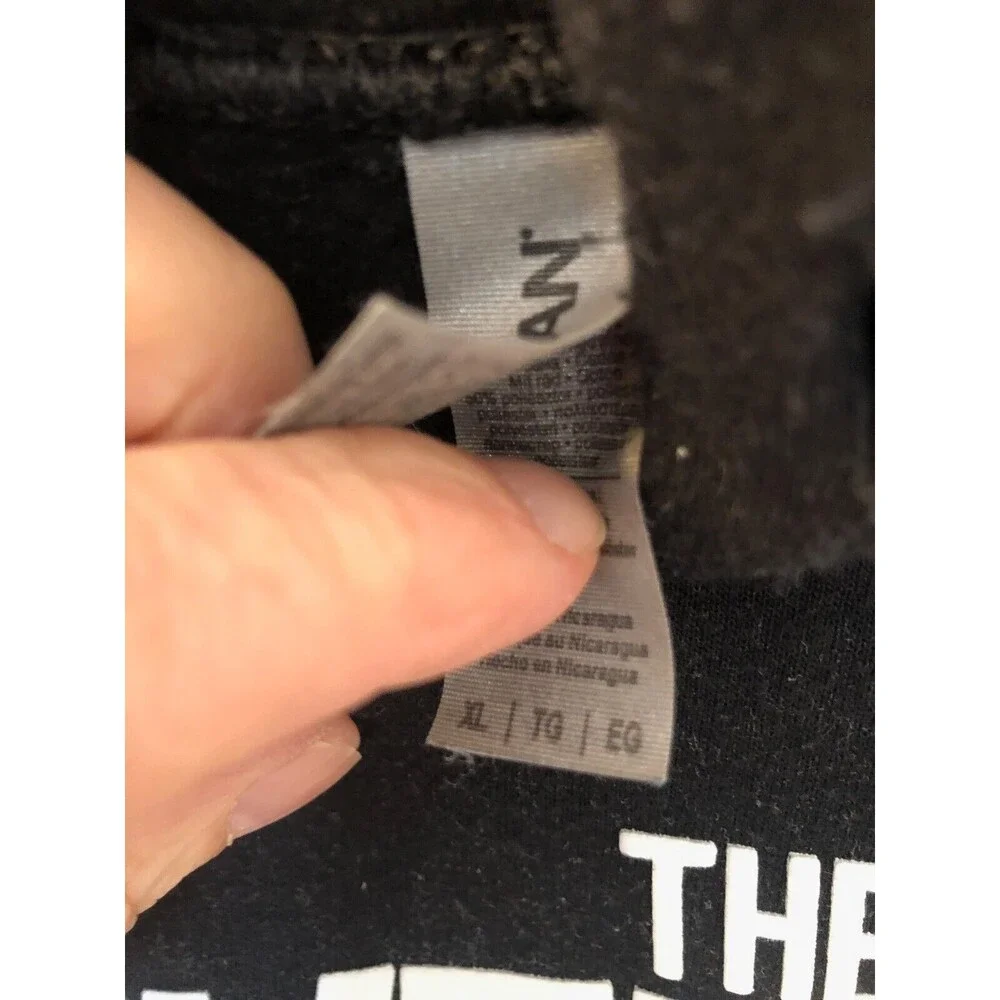 The Governors Ball Hoodie XL Black Kendrick Lamar- Lizzo- Odesza Concert